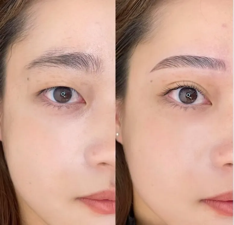 垢抜け眉毛パーマ！